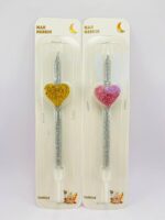 شمع مدادی قلبدار کد 03 - تصویر 2