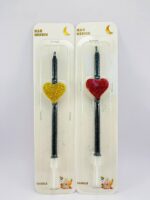 شمع مدادی قلبدار کد 03 - تصویر 3