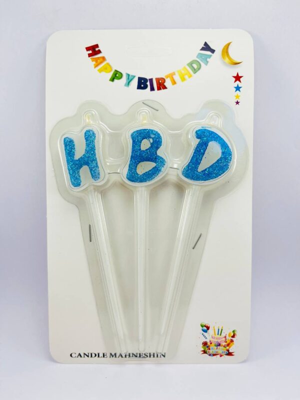 شمع HBD پایه خلالی کد 11 - Image 2