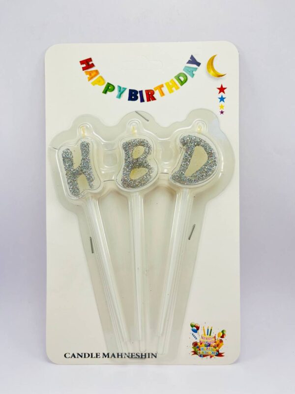 شمع HBD پایه خلالی کد 11 - Image 3