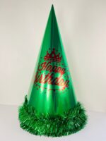 کلاه تولد متالیک ارتفاع 30سانتی متر  کد 33 - تصویر 3