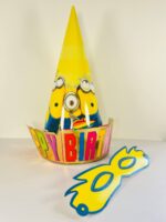 کلاه تولد و نقاب چشم ارتفاع 25 سانتی متر