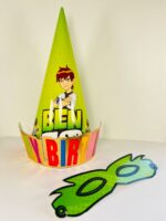 کلاه تولد و نقاب چشم ارتفاع 25 سانتی متر کد 36 - تصویر 6