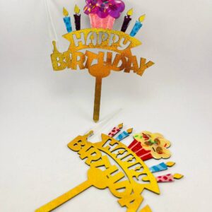 تاپر تولد کاپ کیک